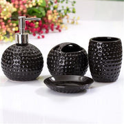 Ceramic imitation marble Bathroom Accessory Set Washing Tools Bottle Mouthwash Cup Soap Toothbrush Holder Household